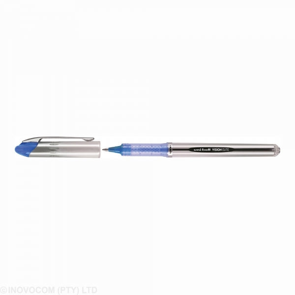 Pen Rollerball Uni Ball Vision Elite Ub200 Medium 0.8Mm Blue