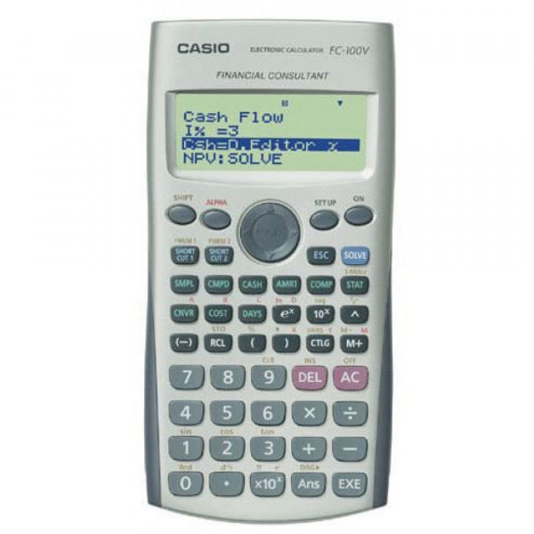 Calculator Casio Fc-100V Financial