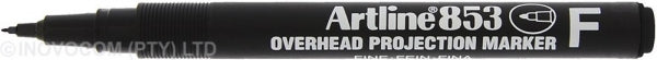 Marker Ohp Permanent Artline Ek853 Fp 0.5Mm Black