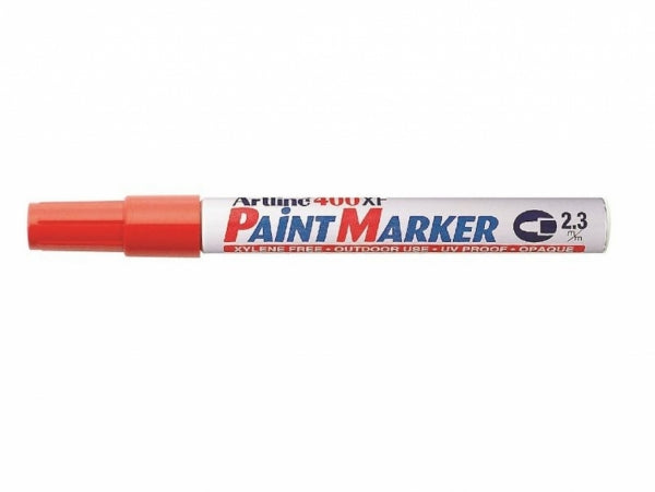 Marker Permanent Paint Artline Ek400 M 2.3Mm Red