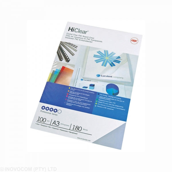 Binding Cover 200Mic Clear