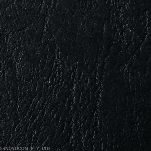 Board Rexel A4 Leather Grain 250G Black