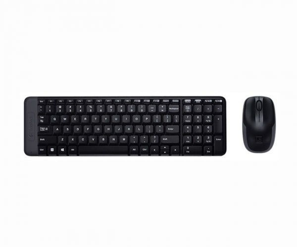 Keyboard and Mouse Logitech Mk220 Wireless Combo 2.4Ghz