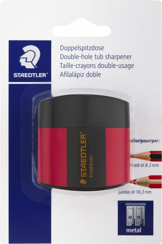 Sharpener Staedler Metal Double Hole Tub