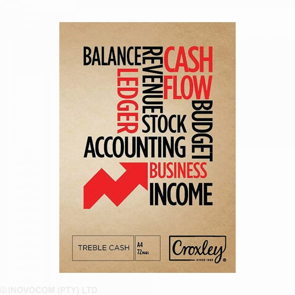 Book Accounting A4 72Pg Treble Cash