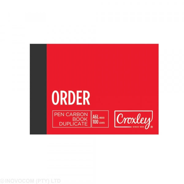 Pen Carbon Book Duplicate Order A6l