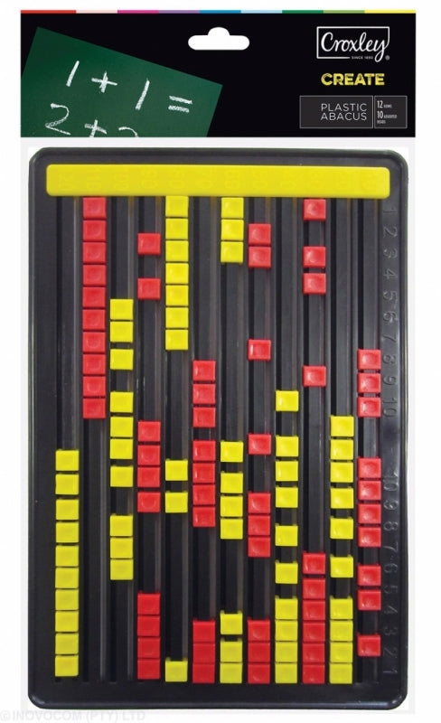 Abacus Croxley 12X10 Beads Plastic