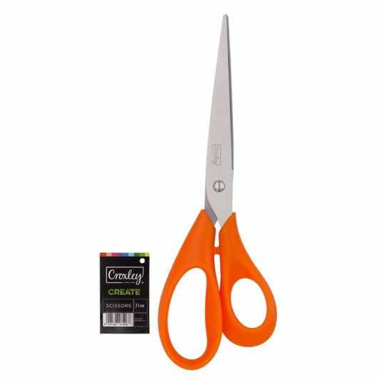 Croxley Scissors 21Cm Orange