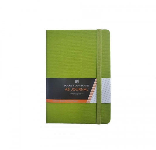 Journal A5 Soft Touch Espresso Green