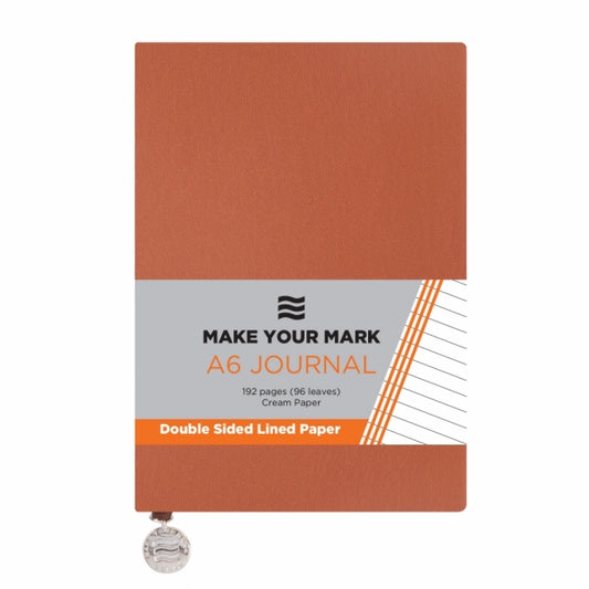 Journal A6 Soft Cover Tan