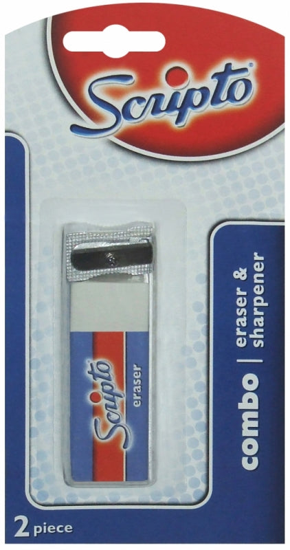 Eraser and Sharpener Scripto Set