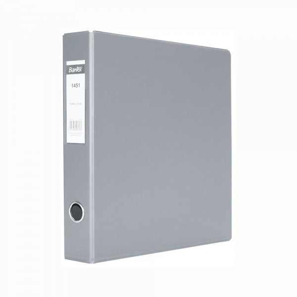 File Lever Arch Pvc A4 40Mm Grey