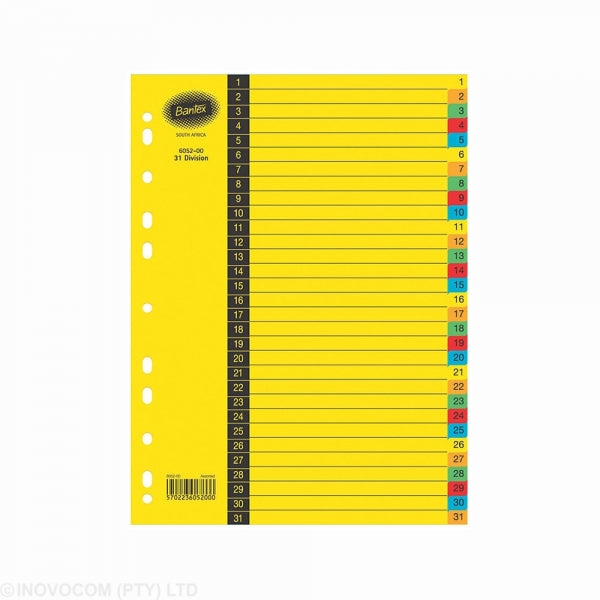 Divider A4 131 Division Manilla