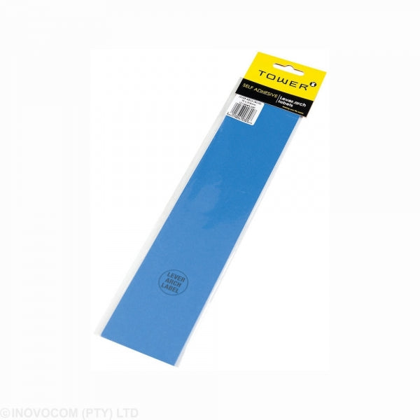Labels Lever Arch Blue 12S