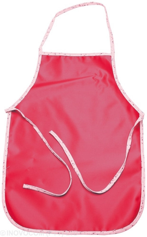 Apron Single Plain Red