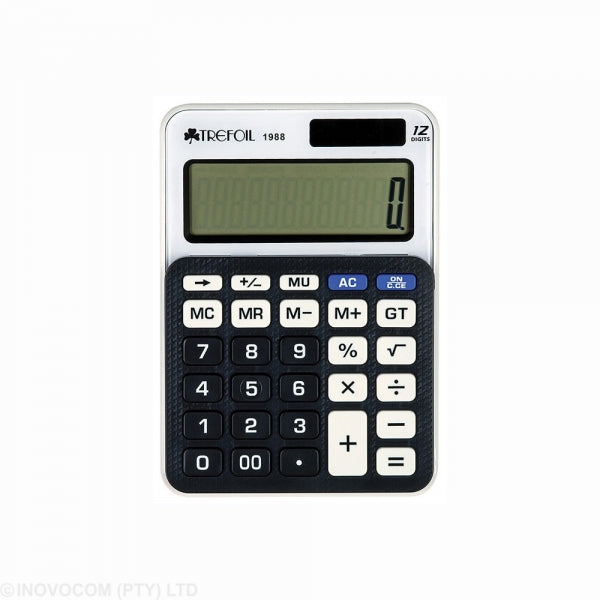 Calculator Desktop 12 Digit Medium 1988 Black/White