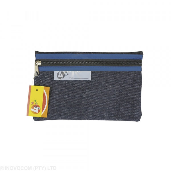 Pencil Bag 22Cm Denim Blue