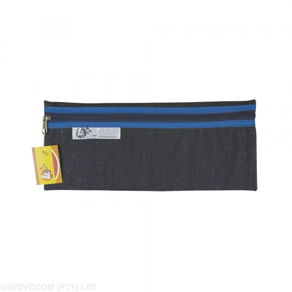 Pencil Bag 4Kids School Denim 33Cm Blue