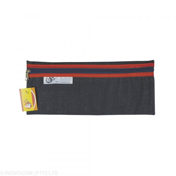 Pencil Bag 4Kids School Denim 33Cm Red