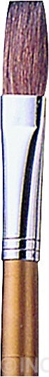 Paint Brush Trefoil Flat 5 Long Handle 10Pc