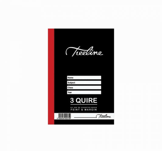 Book Counter Treeline A4 3 Quire 288 Page F/M