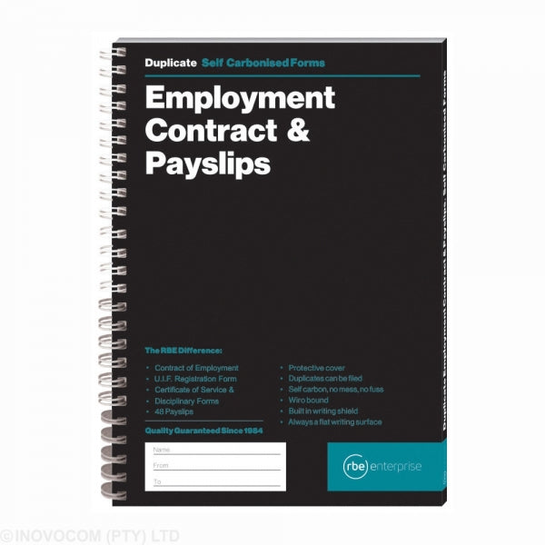 Book Contract and Payslip