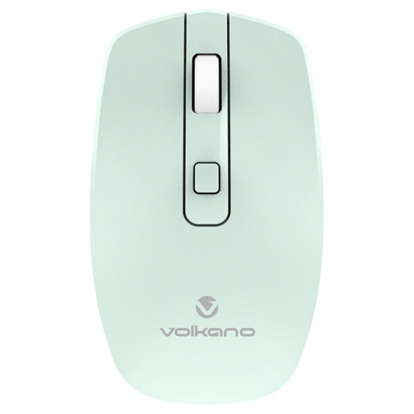 Mouse Wireless Volkano Granite Series Rechargeable- Green