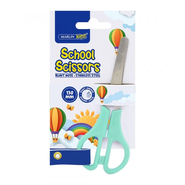 Scissors Marlin Kids Blunt Nose 130Mm Try Me Card