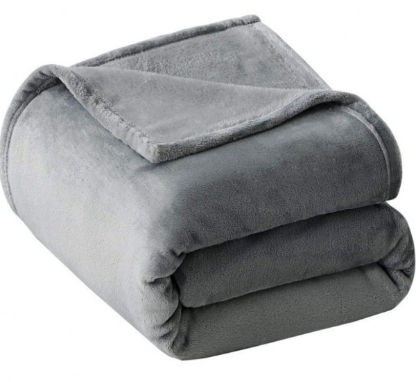 Blanket Grey Acrylic Double Size 200X230