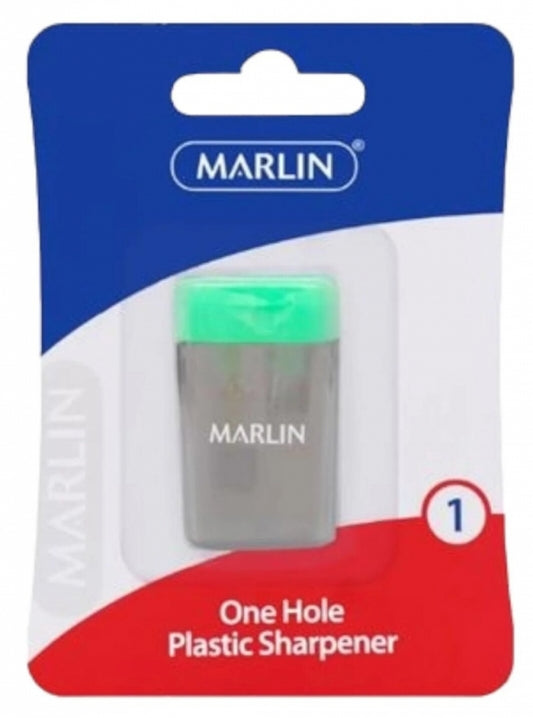 Sharpener Marlin Plastic 1 Hole With Container