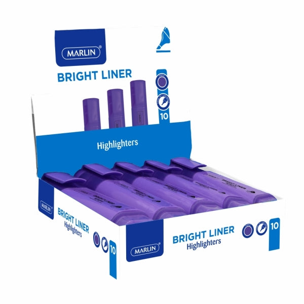 Highlighter Marlin Bright Liners Purple