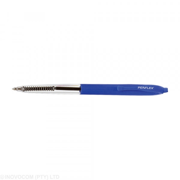 Pen Ballpoint Retractable Penflex Pulse Blue