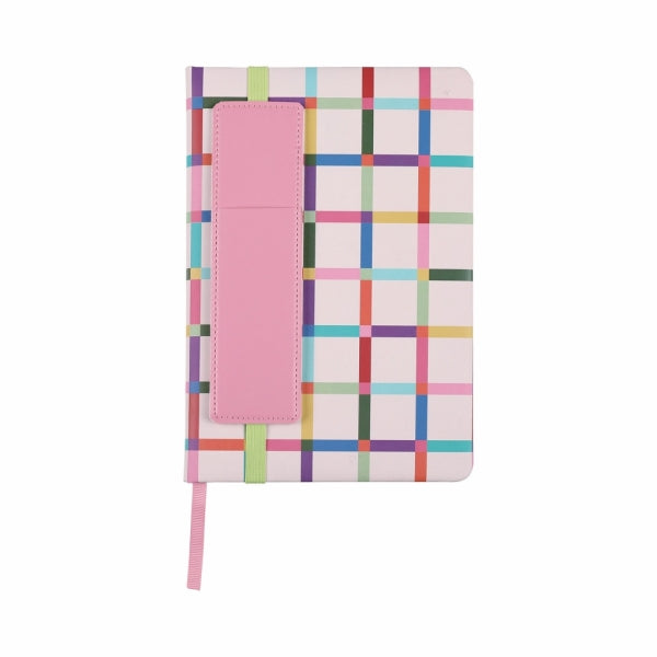 Notebook A5 Hard Cover Padded 64Pg +Pen Pouch