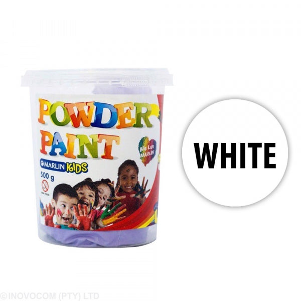 Paint Powder Marlin Kids 500G White