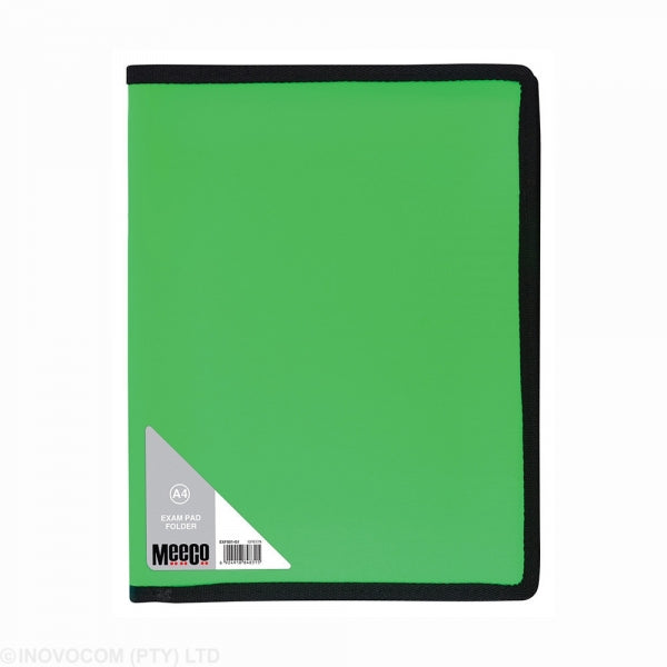 Exam Pad Folder A4 Green