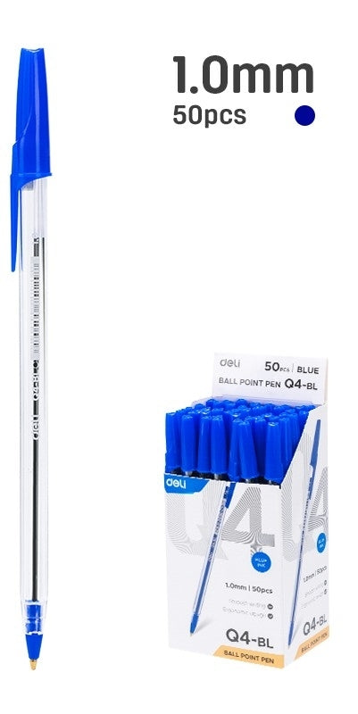 Pen Ballpoint Think Clear Barrel 1Mm Blue