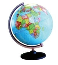 Globe Political (Corallo Non Illuminated (30Cm) (M1095)