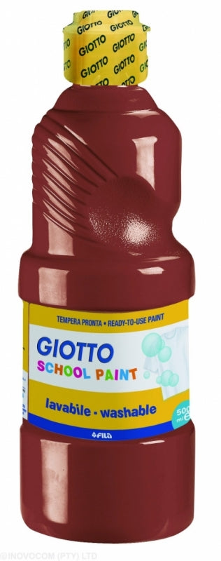 Paint Giotto School Brown 500Ml