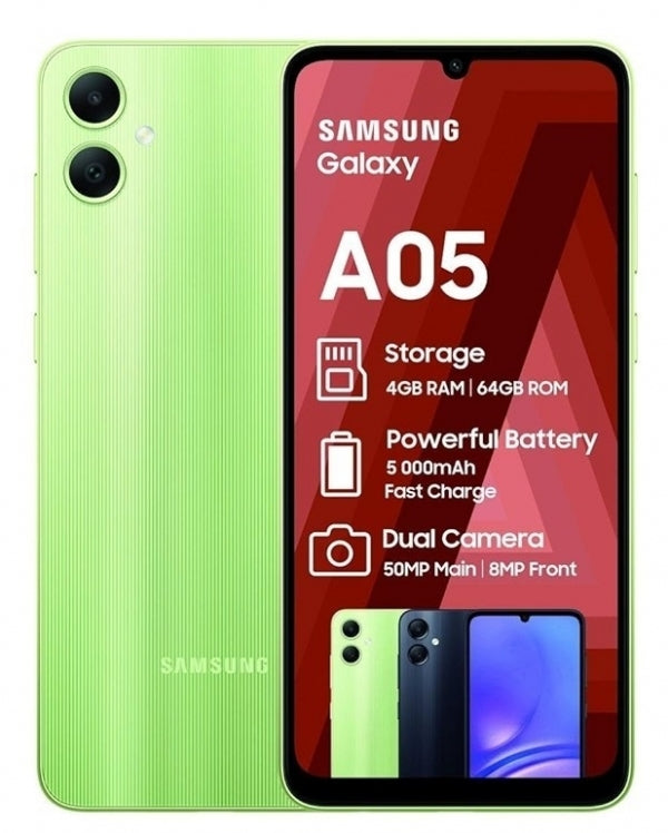 Samsung Galaxy-A05 64Gb Ds Light Green (No Ta)
