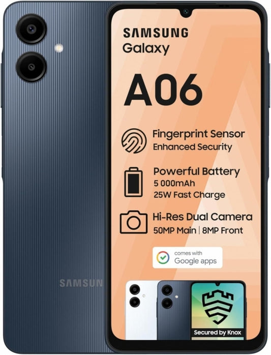 Samsung Galaxy A06 64Gb Ds Black (No Ta)