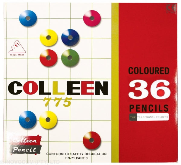 Pencil Colouring Colleen 36Pc Asst Colours