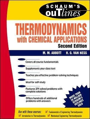 Schaums Outlines Thermodynamics With Chemical Applications