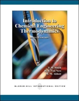 Intro to Chemical Engineering Thermodynamics (Si Version) (Ie)