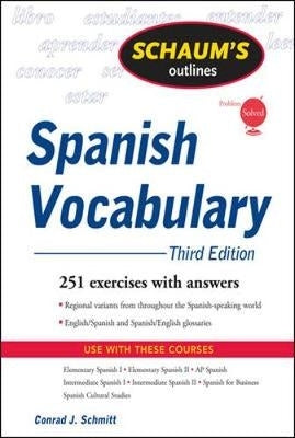 Schaums Outline of Spanish Vocabulary