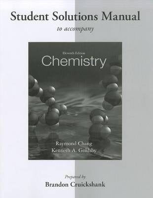Chemistry Student Solutions Manual
