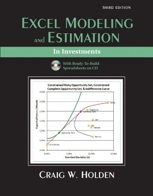 Excel Modeling and Estimation in Investments (Cd Included)