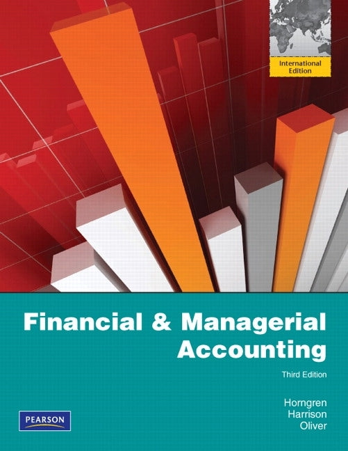 Financial and Managerial Accounting