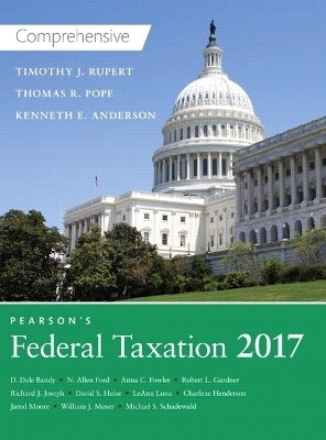 Pearsons Federal Taxation 2017 Comprehensive (H/C)