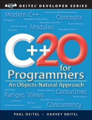 C++20 for Programmers an Objects Natural Approach