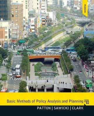 Basic Methods of Policy Analysis Planning
